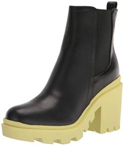 Nine West Damen Forme Stiefelette, Schwarz/Grün, 41.5 EU von NINE WEST