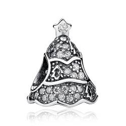 NINGAN 925 Sterling Silber Charms Damen Armband Perlen,Geeignet für Damenarmbänder und -ketten Geschenke für Freunde und Familie von NINGAN