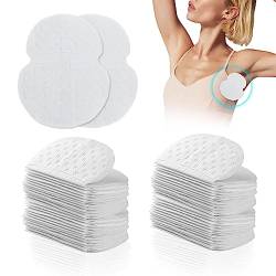 NITAIUN 100 Stück Achselpads Achsel, Schweiß Pads Achselpads Damen Achselpads Herren Achselhöhle Schweiß Pads Einweg Achselhöhle Schutz Schwitzen Passform Absorbing vor Schweißflecken (100 Stück) von NITAIUN