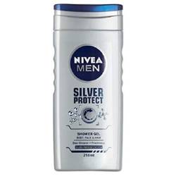 3 x NIVEA Duschgel Men "Silver Protect" - 250ml von NIVEA