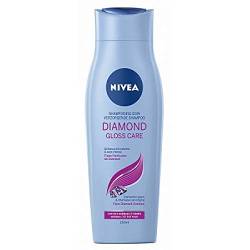 3 x NIVEA Shampoo "Diamond Gloss" für stumpf/normal Haar - 250 ml von NIVEA