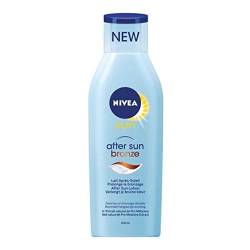 3er Pack - Nivea After Sun Lotion Bronze - bietet langanhaltende Feuchtigkeit und Bräunung - 200 ml von NIVEA