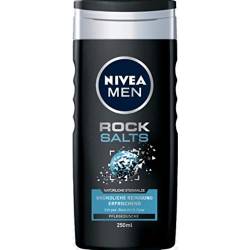 3er Pack - Nivea Duschgel Men – Rock Salts - 250ml von NIVEA