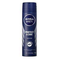 6 x NIVEA Man Deospray "Protect & Care", Anti-Perspirant - 150 ml von NIVEA