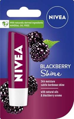 NIVEA Blackberry Shine Pflegende Lippenstift, 4,8g von NIVEA