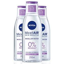 Nivea Daily Essentials Sensitive 3-in-1 Micellar Cleansing Water - 200 ml Pack of 3 von NIVEA