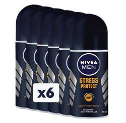 Nivea Stress Protect Men Deo Roll-On, 6er Pack (6 x 50 ml) von NIVEA