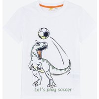 Jungen-T-Shirt mit Dino-Frontaufdruck von NKD