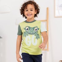 Jungen-T-Shirt mit Gecko-Frontaufdruck von NKD