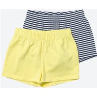 Kinder-Mädchen-Shorts, 2er-Pack von NKD