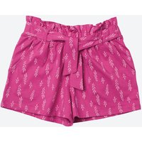 Kinder-Mädchen-Shorts mit Bindegürtel von NKD