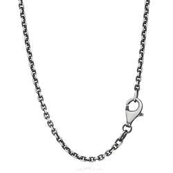 NKlaus 45cm Ankerkette 925 Silber elegante Halskette Breite: 1,9mm Collier 3,96g schwer 13832 von NKlaus