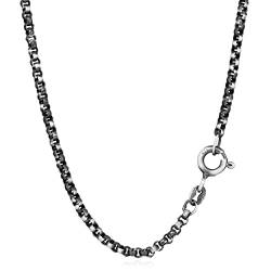 NKlaus 45cm Erbskette 925 Silber elegante Halskette Breite: 2,0mm Collier 5,86g schwer 13851 von NKlaus