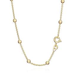 NKlaus 50cm Ankerkette 333 Gelbgold 8 Karat elegante Halskette Breite: 1,5mm Collier 4,3g schwer 9298 von NKlaus