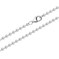 NKlaus 50cm Kugelkette 925 Silber elegante Halskette Breite: 3,0mm Collier 12g schwer 4260 von NKlaus