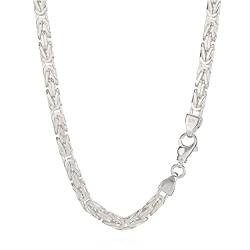 NKlaus 60cm Königskette 925 Silber elegante Halskette besondere Breite: 8,0mm Collier 210g schwer 3488 von NKlaus