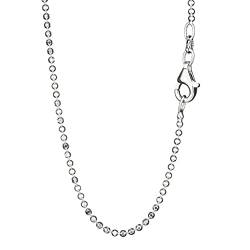 NKlaus 70cm Kugelkette 925 Silber elegante Halskette Breite: 1,5mm Collier 4,56g schwer 8212 von NKlaus