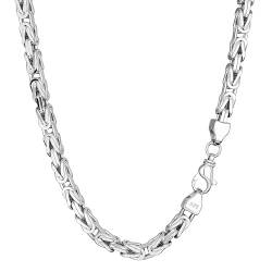 NKlaus 80cm Königskette 925 Silber elegante Halskette besondere Breite: 8,0mm Collier 287g schwer 3492 von NKlaus