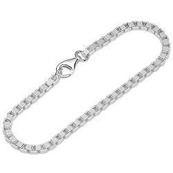 NKlaus Armband 925 Sterling Silber 20cm Venezianerkette diamantiert Herren Armkette Neu 12492 von NKlaus