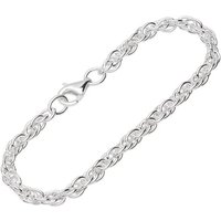 NKlaus Fußkette 26cm Fußkette 925 Silber Doppelanker Kette 3,3mm breite Damen Fußglied von NKlaus