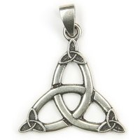 NKlaus Kettenanhänger Kettenanhänger Keltische Knoten 2cm Silber 925 Am, 925 Sterling Silber Silberschmuck für Damen von NKlaus