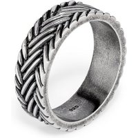 NKlaus Silberring 56mm Wikinger Herrering Wiking 925 Silber Aron Bandring für Männer 7,5 (Einzel - 1 Stück) von NKlaus