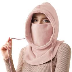 NLAND Sturmhaube Winter für Männer Frauen Unisex Balaclava Verstellbare Gesichtsmaske Warm Skimaske für Outdoor Sport Fahrrad Motorrad (Rosa) von NLAND