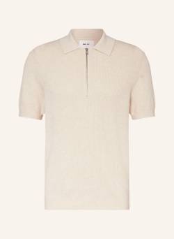 Nn.07 Strick-Poloshirt Hansie beige von NN.07