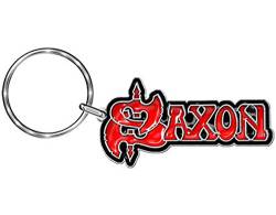 Saxon Rot Logo Metall Schlüsselanhänger/Schlüsselring Kostenloser Versand von NNG