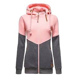 Damen Winter Pullover only Sweatshirt Damen schwarz 50 Zip Hoody Damen pink Winter Outdoor Jacke Damen Mantel Herbst Damen Damen Langarmshirt 36 weihnacht Damenoberteil von NNGOTD