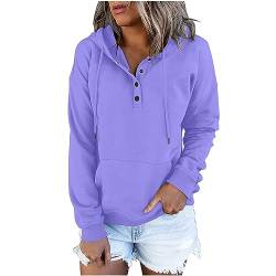 NNGOTD Damen Pullover Herbst Blumen Queen Sweatshirt Damen Hoodie Sport Damen Blue Wave Jacke Damen Damen Weste gelb Langarmshirt Damen rot Weiss gestreift weihnachtsmotiv Büroblusen von NNGOTD