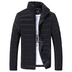 NNGOTD Mantel Herren braun lang Herren Hoodie grün Herren Steppjacke lang Jacke Herren schwarz Winter Sweatshirt Herren ohne Kapuze Sweatjacke Herren Baumwolle mit Kapuze von NNGOTD