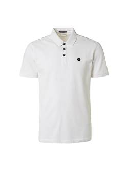 NO EXCESS Poloshirt 19380201SN (as3, Alpha, x_l, Regular, Regular, Weiß) von NO EXCESS