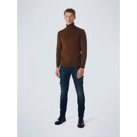 NO EXCESS Strickpullover Pullover Rollneck 2 Coloured Melang von NO EXCESS