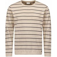 NO EXCESS Sweatshirt Pullover Crewneck 2 Coloured Stripe von NO EXCESS