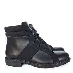 Herren Schnürstiefel Filippo, Farbe: Schwarz, Schuhgröße: 39 von NOAH Italian Vegan Shoes