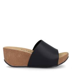 Vegane Sandale Rossella Black, Farbe: Schwarz, Schuhgröße: 35 von NOAH Italian Vegan Shoes