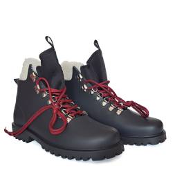 Vegane Unisex Stiefel Maxime, Farbe: Schwarz, Schuhgröße: 36 von NOAH Italian Vegan Shoes