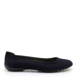 Veganer Ballerina Mia Suede, Farbe: Nachtblau, Schuhgröße: 35 von NOAH Italian Vegan Shoes