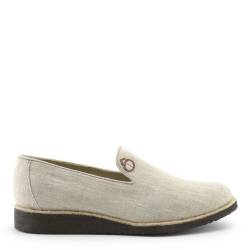 Veganer Bio-Slipper für Sie Donata, Farbe: Beige, Schuhgröße: 35 von NOAH Italian Vegan Shoes