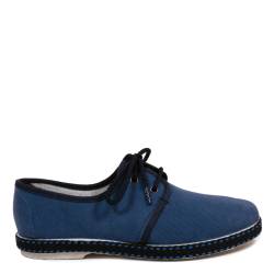 Veganer Schnürschuh  für Sie Teresa, Farbe: Blau, Schuhgröße: 39 von NOAH Italian Vegan Shoes