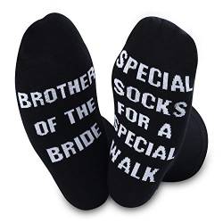 Socken für den Bruder der Braut, für einen besonderen Spaziergang, Hochzeit, Party, Geschenk, Bruder Geschenk von Bride, Bruder der Braut, M von NOBAND