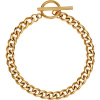 NOELANI Damen Armband "Chunky Chain", Edelstahl, gold von NOELANI