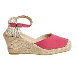 NOESLOMISMO BY DILEMA IST NICHT DAS Gleiche Schuhe Frau Frühling/Sommer 2021 Espadrilles Keil, Fuchsia, 40 EU von NOESLOMISMO BY DILEMA