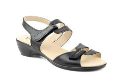 Nicht das gleiche Schuhe für Damen, Spring/Sommer 2023, Keilabsatz, Schwarz , 39 EU von NOESLOMISMO BY DILEMA