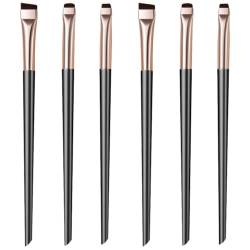 NOLITOY 6-Teiliges Damen-Eyeliner-Pinsel-Applikator-Augen-Make-Up-Pinsel-Fein-Eyeliner-Pinsel-Präzisionspinsel-Set von NOLITOY