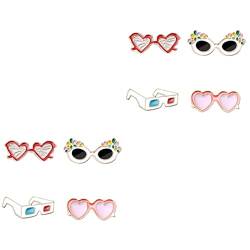 NOLITOY 8 Stk Brosche Hawaii-serie Brustnadel Rucksack-abzeichen Sonnenbrillen Für Überbrillen Für Frauen Damen-sonnenbrille Über Der Brille Sonnenbrille Sommerdeko Mantel Schal Bankett von NOLITOY