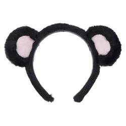 NOLITOY Bärenohr Stirnband Cosplay-Haarband elastische Stirnbänder für Mädchen halloween haarreif halloween headband Tiara weißes Kleid Tiere Haarband frauen kopfschmuck Hase von NOLITOY