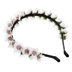 NOLITOY Blumen-Stirnband Boho-Blumenkronen Braut-Kopfschmuck Blumenkranz Brautjungfern-Kopfschmuck Für Frauen Und Mädchen von NOLITOY