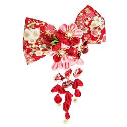 NOLITOY Haarnadel Im Japanischen Stil Haarband Asiatische Haarnadel Haarspangen Mit Chinesischen Quasten Japanische Kanzashi-haarnadel Frau Legierung Kleidungsstücke Kimono von NOLITOY